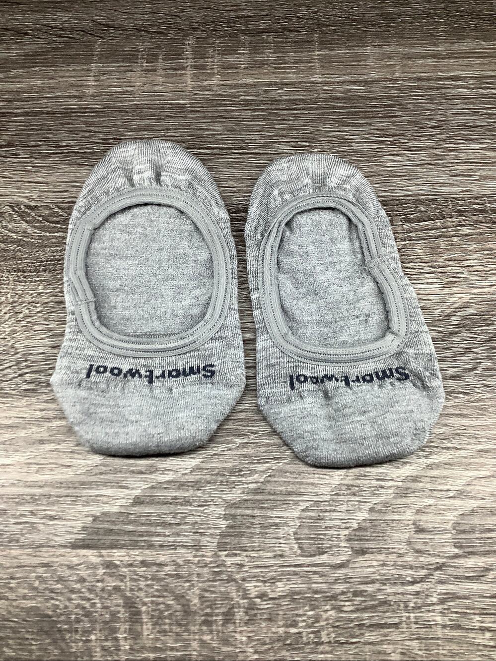 Smartwool Women's Small Light Gray Everyday Low Cut No Show Socks B1-9
